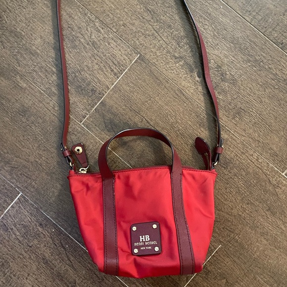 Henri bendel red crossbody bag - Picture 2 of 4